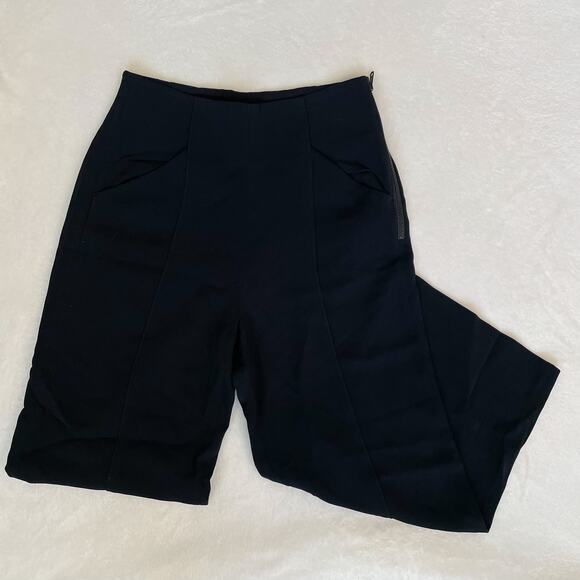 ALC Black Wide Leg Trousers - Picture 11 of 13